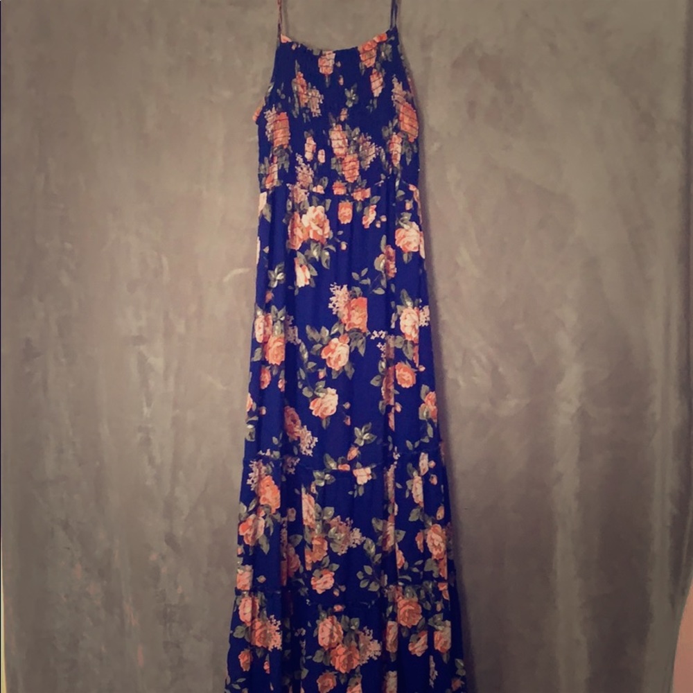 Flowered Maxi Dress